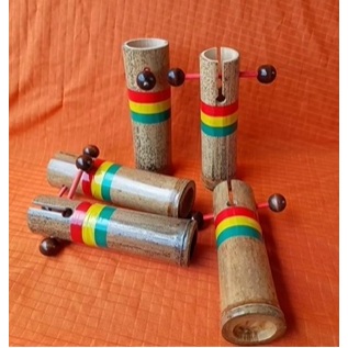 Efeito Percussão Som Pica-Pau Bambu Musicalização Contação Historia Musicoterapia