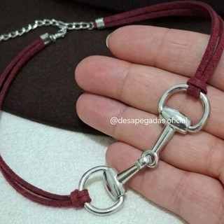 Colar feminino Chocker country bridão inspiração boiadeira moda country feminina moda western