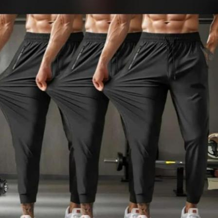 Calça Masculina Com Elastano e Para Academia Esportiva Fitness Slim Fit Jogger importada