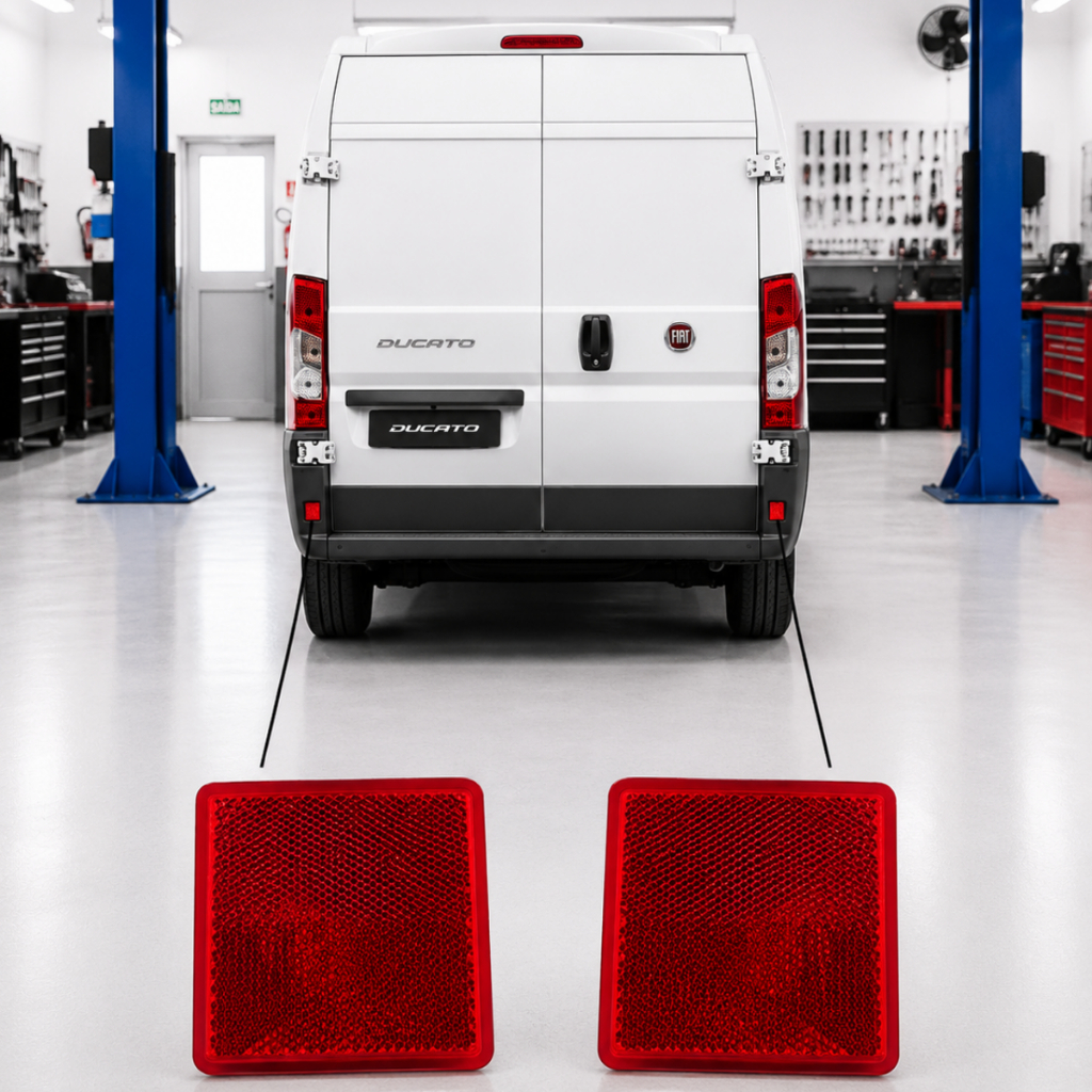 Refletor Parachoque Traseiro Ducato 1994 A 2016