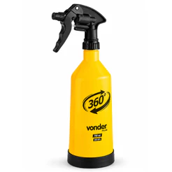 Pulverizador Manual 360° 750ml para Limpeza e Estética Automotiva com Bico Regulável Vonder