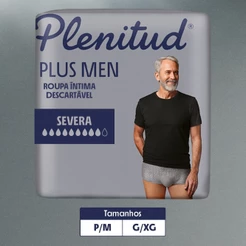 Roupa Íntima Plentiud Plus Men P/M-G/XG