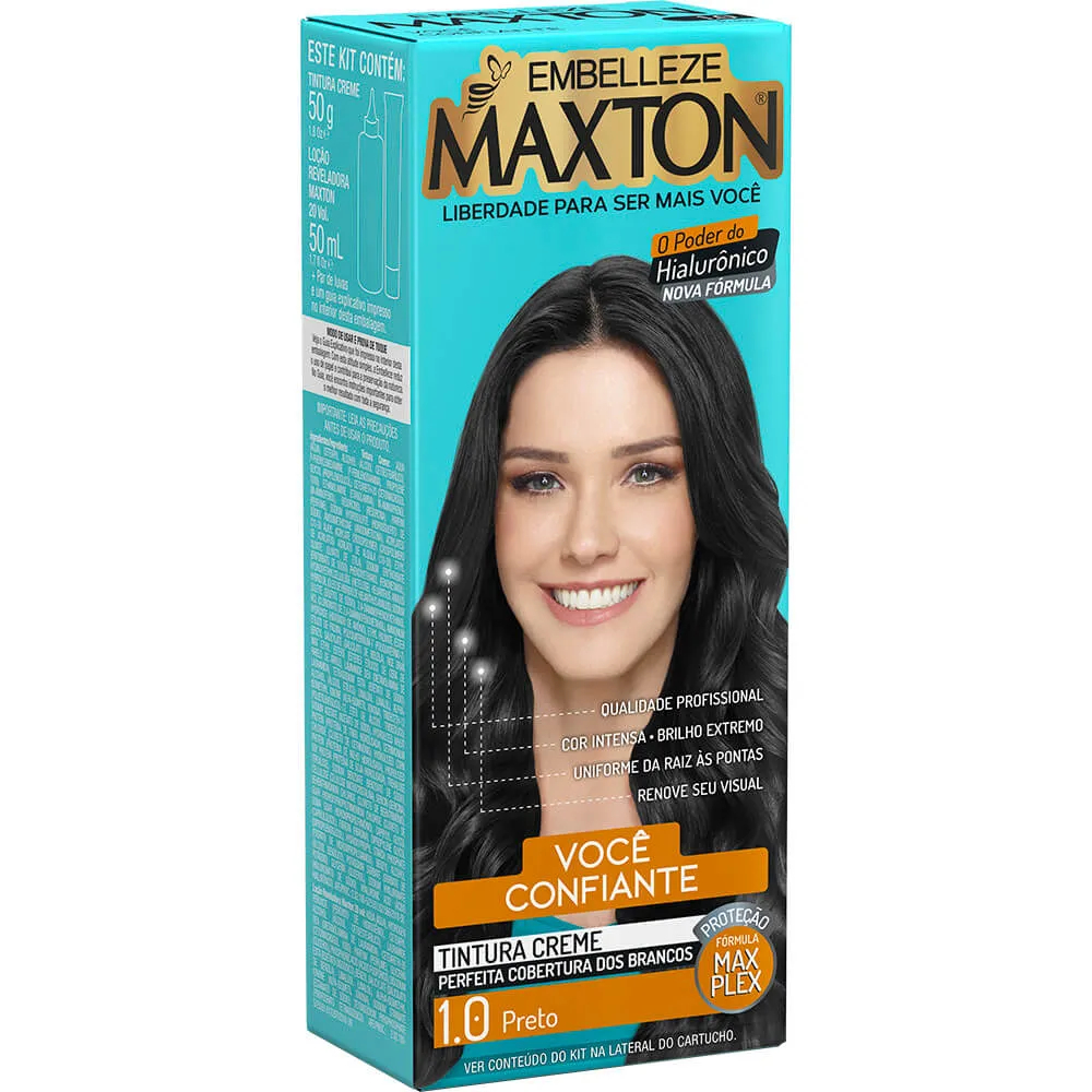 Kit 3 Maxton Você Mais Confiante Preto 1.0 · foto 2