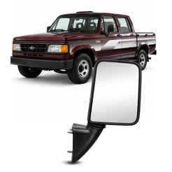 Retrovisor Externo D20 1991 1992 1993 1994 1995 1996 Fixo