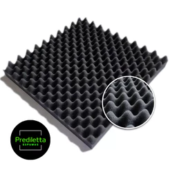 Espuma Acústica Kit C/ 20 Placas - 50x 50x 2cm - C.o - 5m²