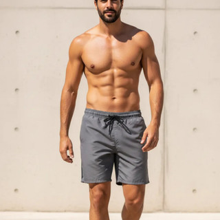 Short Masculino Tactel Bermuda Masculina Premium Mauricinho Lisa Praia Academia Treino Corrida Caminhada