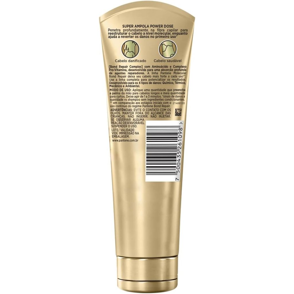 AMPOLA POWER DOSE PANTENE PRO-SHOT REESTRUTURAÇÃO MOLECULAR 90ML · foto 2