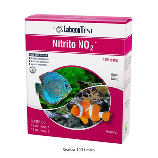Labcon Test Nitrito 100 testes · Teste de para Aquários de Água Doce e Marinhos