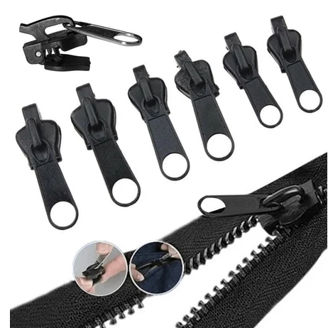 Kit conjunto Unidades De Zíperes De Reparo , Mochilas Removíveis , Substituição Para Cabeça De Zíper De Costura DIY