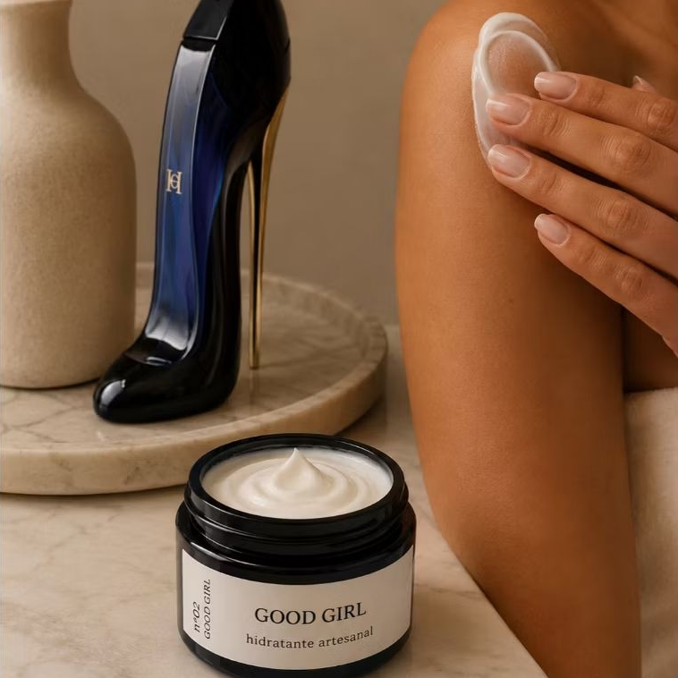 Creme Hidratante Vegano 60g Artesanal - Fragâncias Inspirada na perfumaria internacional