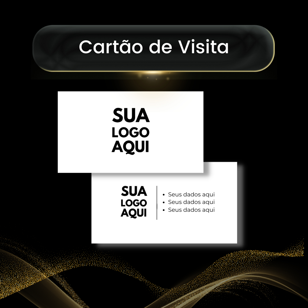 Cartão De Visita Para Lojas Empresas Cartãozinho Personalizado Com A Sua Logo 8cmX4cm