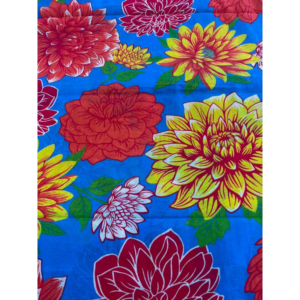 Tecido Chitão de Algodão 1 Metro | 100% Algodão | 1,40m de Largura | Estampas Florais — imagem 2 de 2