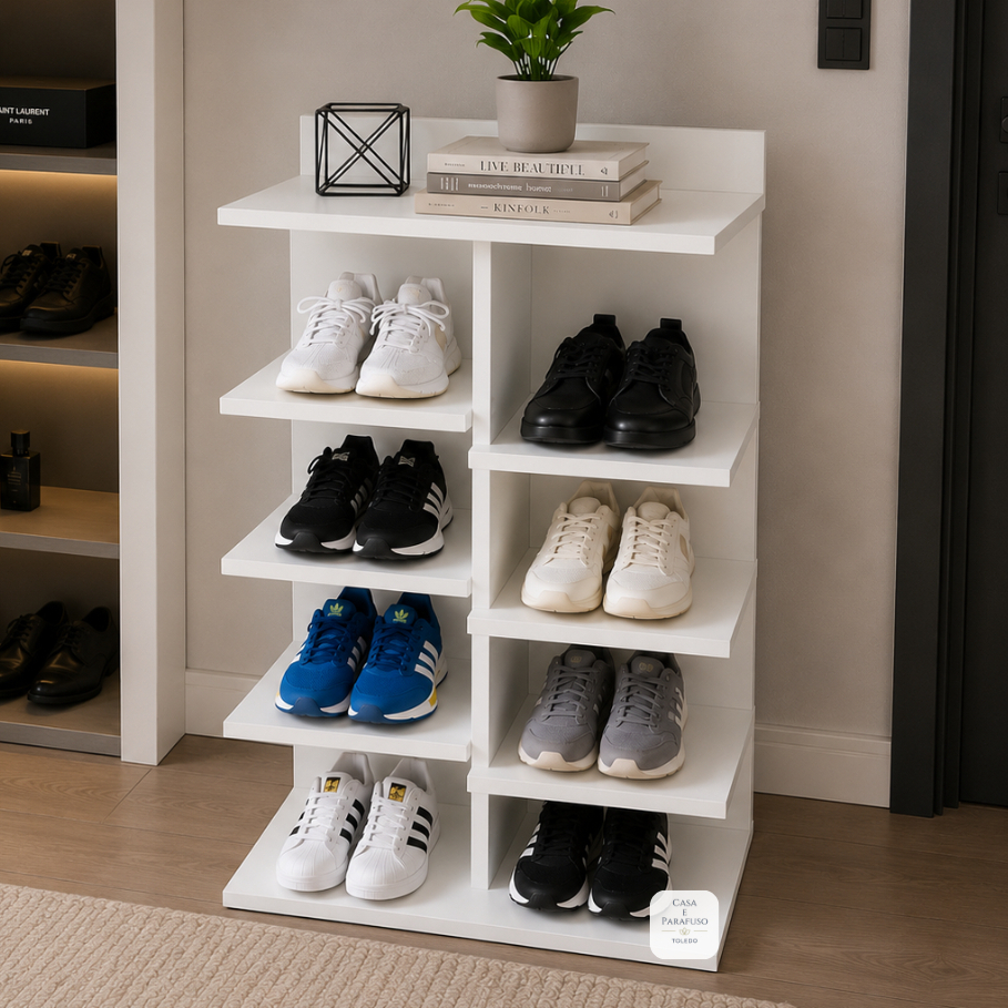 Organizador  livros Multifuncional  Sapateira Calçados  – 109