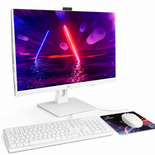 Computador All in One 23.8" Full HD Intel i5 6ª Geração 16GB RAM SSD 256GB Wi-Fi Dual Band Branco
