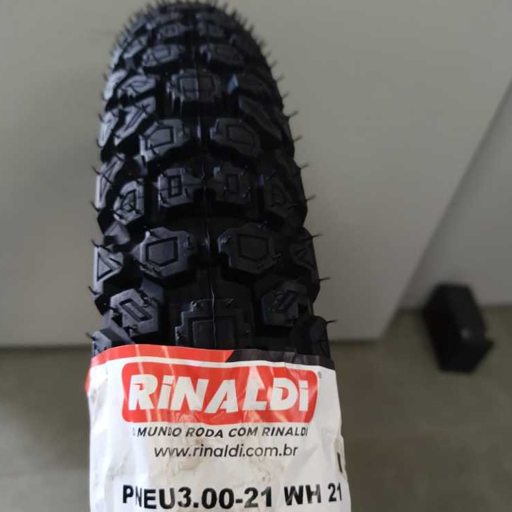Pneu Moto  Rinaldi Dianteiro  300-21 Wh21 Xre300,XR 250, LANDER ,Xtz 250 Ténéré 249,Trail,Cross