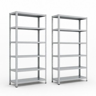 Prateleira Armário Estante De Aço Multiuso 60 Cm 5 E 6 Divisória