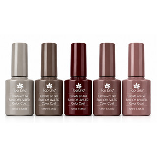 Esmalte em Gel Led Uv Top Lirio / K&S p/ Unhas Manicure Top Coleções de Esmaltes