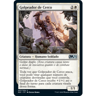 Golpeador de Cerco (Humano / Soldado) - - Magic The Gathering