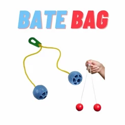 Kit 20 Brinquedo Bat Bag Bate-bate Bolimbolacho 4,5CM - Cores Sortidas