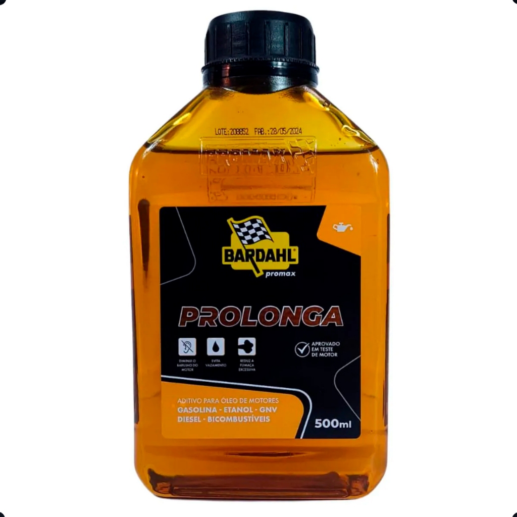 Aditivo para Óleo de Motor Prolonga Bardahl 500ml Carro/Caminhonete motor Cansad