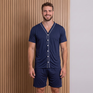 Pijama Masculino: 60% OFF! 🛌