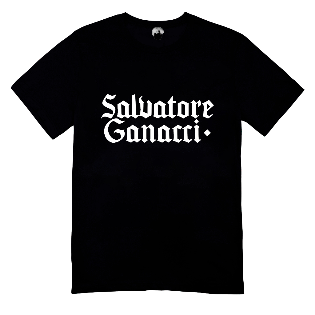 Camiseta Salvatore Ganacci Logo Gotica Camisa DJ EDM Techno Electronic Music Unissex 100% Algodão