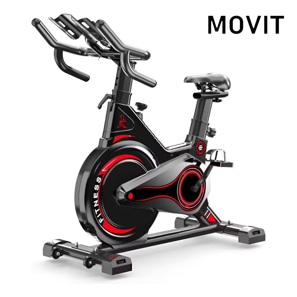 Bicicleta Spinning Ergométrica Adking Magnética Roda Inércia 13kg Vermelha Vermelho 127/220v