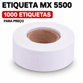 Etiqueta para Preço MX 5500 com 1000 Peças
