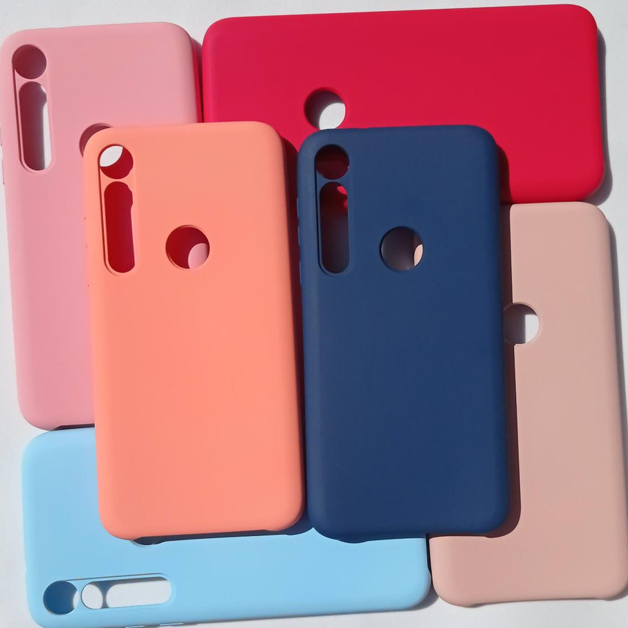 Capa para Motorola G8 Plus Silicone com Proteção de Câmera Interior Aveludado Macia TPU Premium