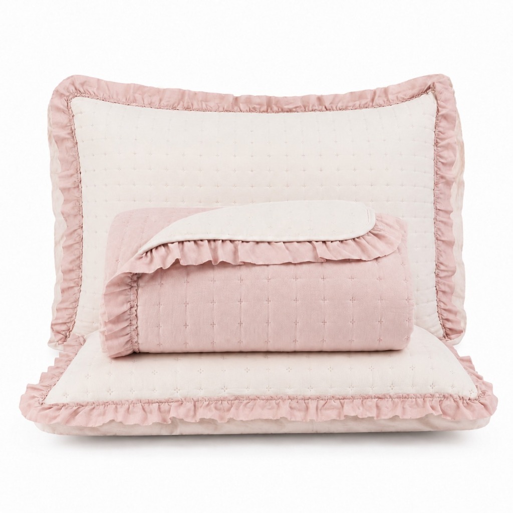 Cobre Leito Solteiro Casal Queen King Dupla Face Babadinhos Super Soft