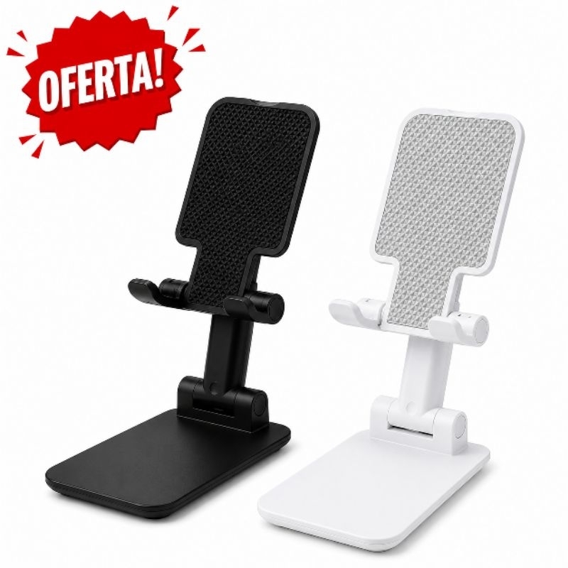 Promoção!Suporte Para Celular e Tablet Ajustável Dobrável Apoio de Mesa Antiderrapante