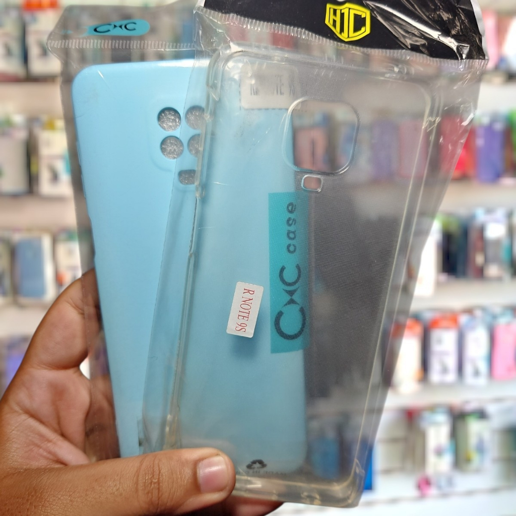 Capa Capinha Para Xiaomi Redmi Note 9S Silicone Aveludado Case Transparente