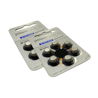12 Pilhas Baterias 13 Pr48 Aparelho Auditivo Extra Power One
