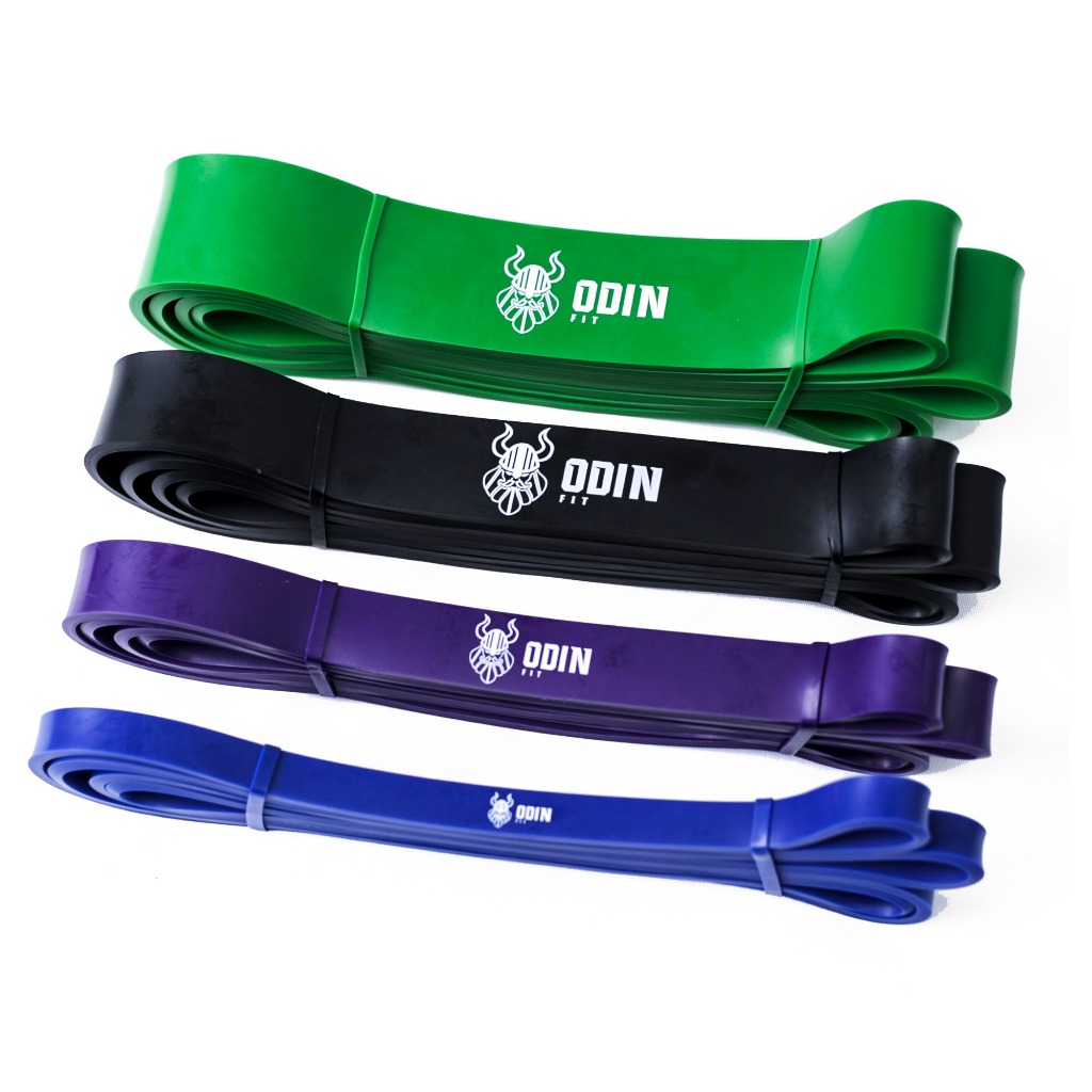 Kit Super Band 4 Intensidade Elasticos Power Band Cross - Odin Fit