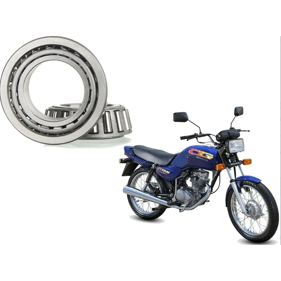 Jogo Caixa de Direção Completa com Rolamento Honda CG 125 Today Titan até 1999 GP7