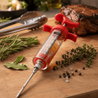 Seringa De Temperos Injetora Higiênica Carnes Frango 30ml