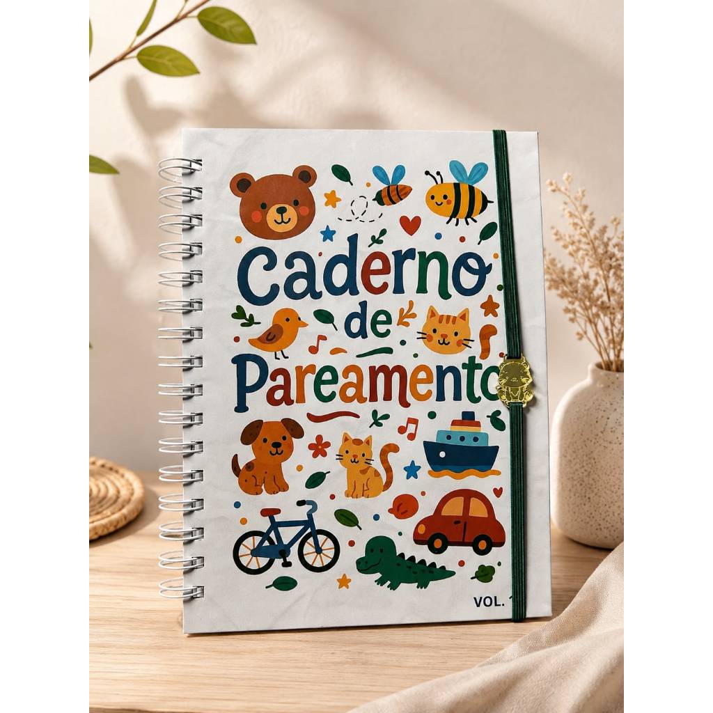 CADERNO EDUCATIVO DE PAREAMENTO | DESENVOLVIMENTO COGNITIVO INFANTIL