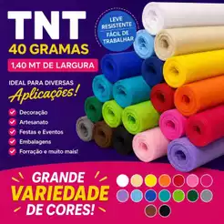 TNT Liso Santa Fé 40g (venda a partir de 1,00 mt x 1,40 mt largura).Tecido não tecido/40 gramas /Decoração em geral.
