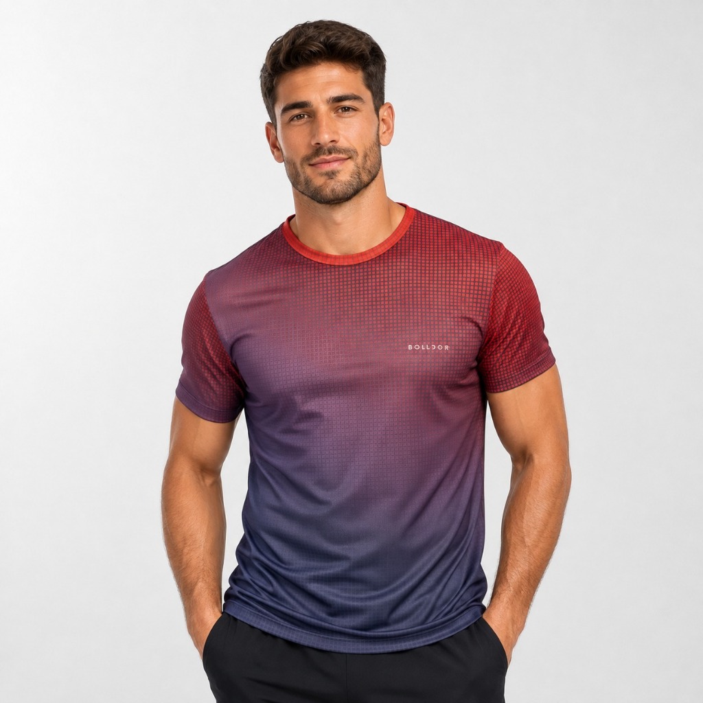 Camisa Dry Fit Masculina Academia Proteção UV Secagem Rápida Térmica