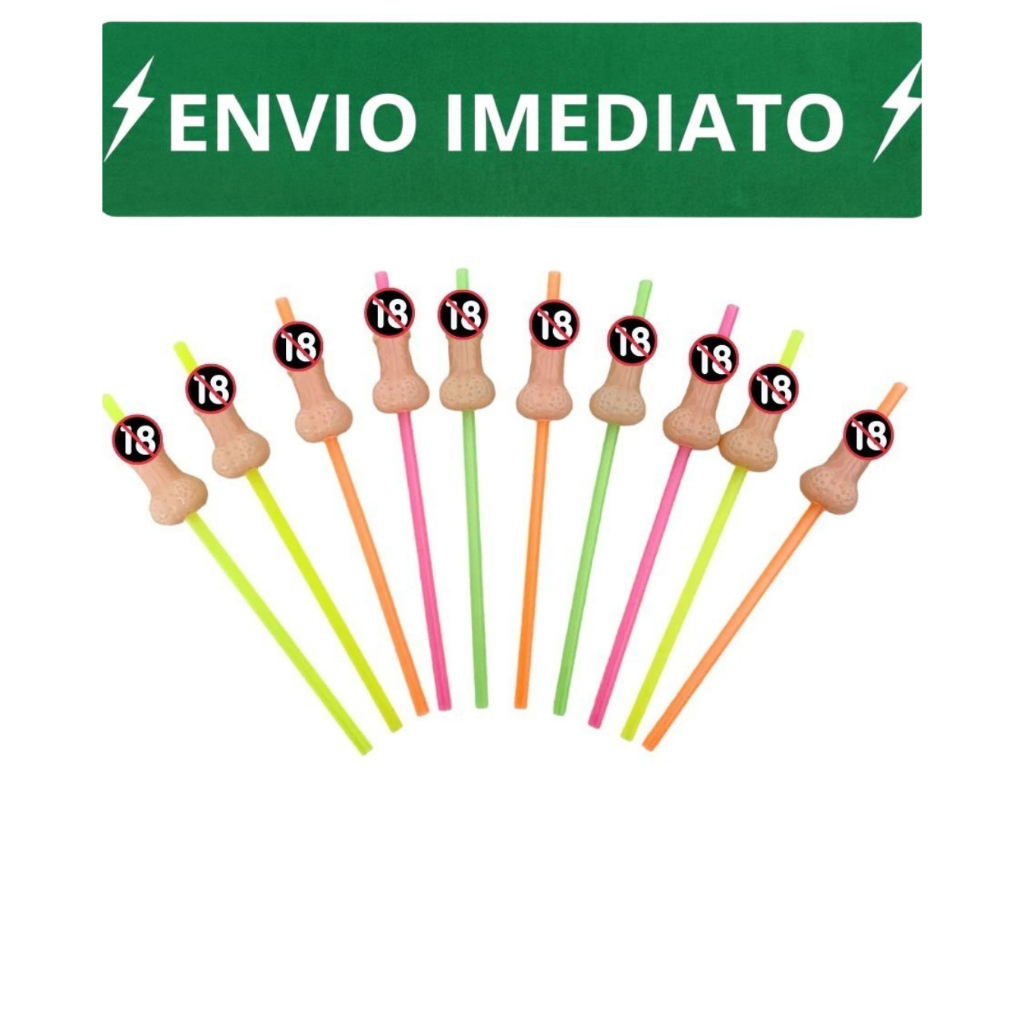 Canudos De Pinto Kit C/ 10 Un - Envio Imediato