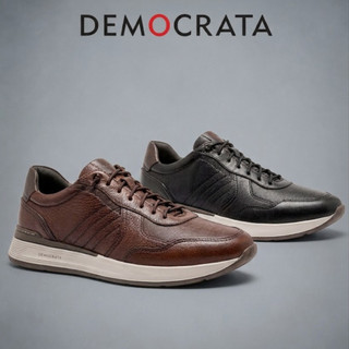 Tênis Masculino Democrata Mark Hi-Soft Sapatênis Masculino Original Tenis Masculino Confortável