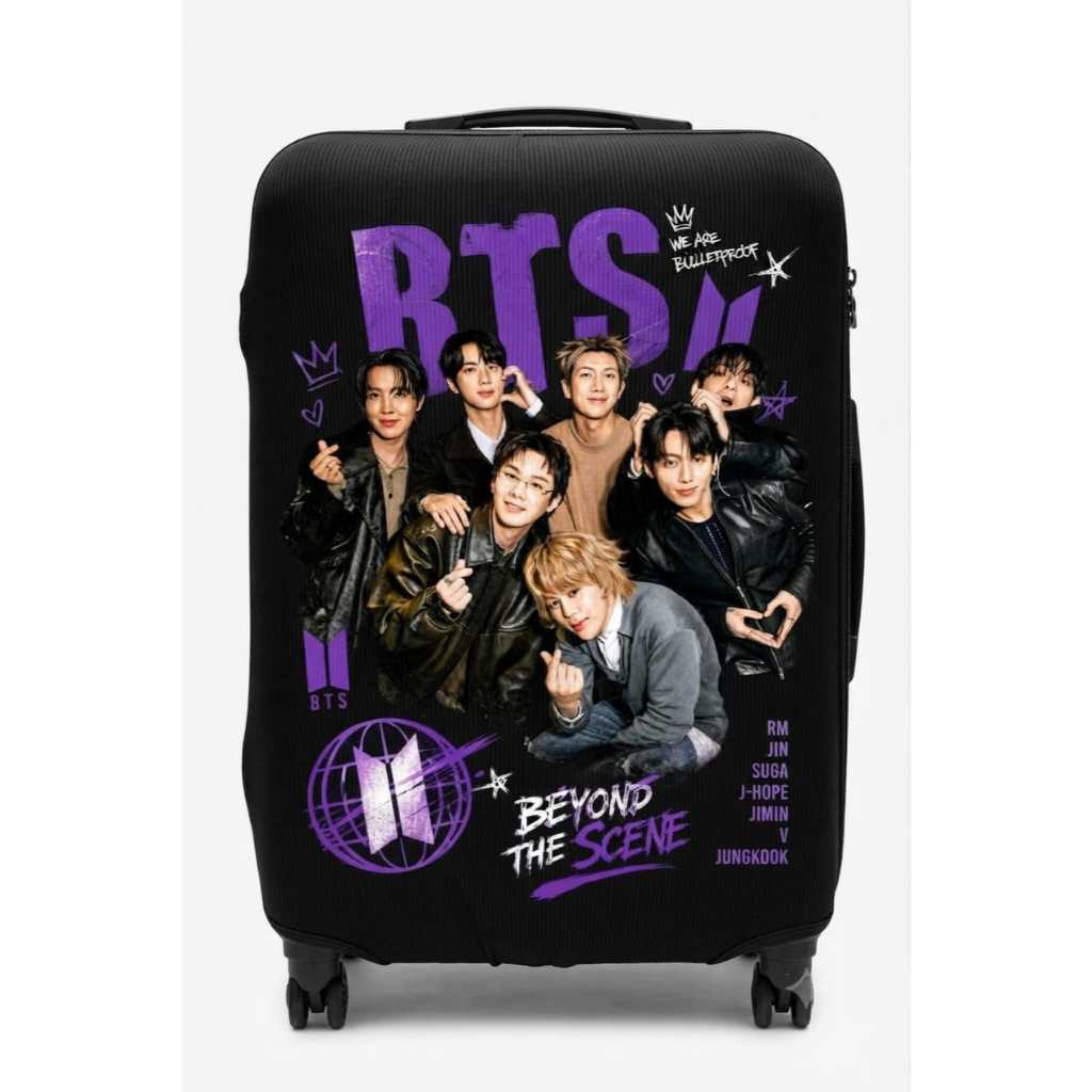 Capa de Mala BTS ARMY-Tecido Premium