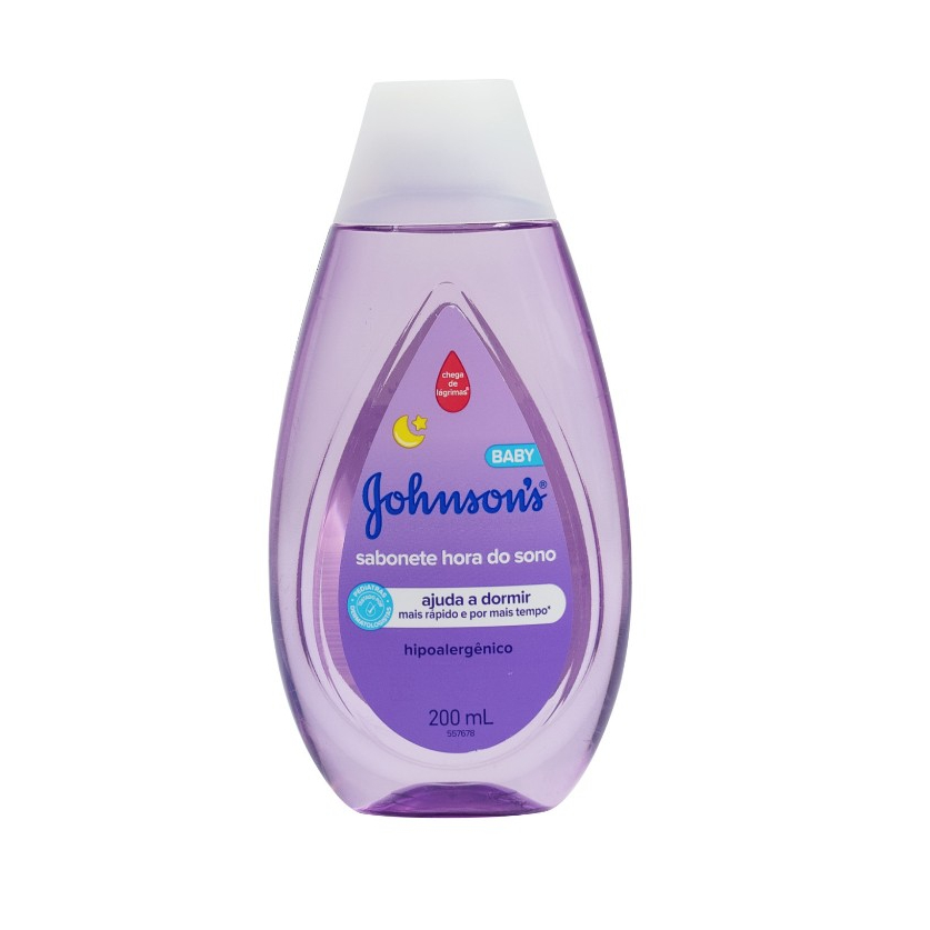 Sabonete Líquido Relaxante JOHNSON'S® Baby Hora Do Sono, 200mL