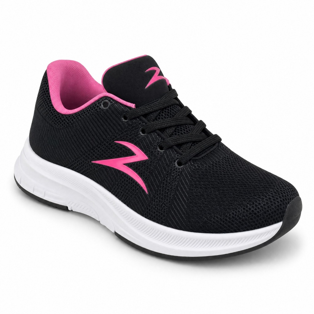 Tênis Feminino esportivo Academia Corrida Caminhada Confortável Macio Envio rapido