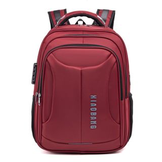Mochila Moderna Cadeado Antifurto Usb/fone Impermeável Laptop Grande Reforçada