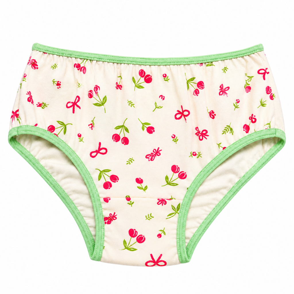 Kit 6 Calcinhas Infantil Algodão Menina Criança Calcinhas Sortidas Confortáveis P M G GG