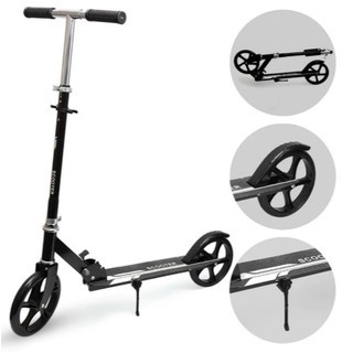 Patinete Dobrável 2 Rodas Infantil Adulto Alumínio Ajustável Radical Menino Menina Portátil Portátil