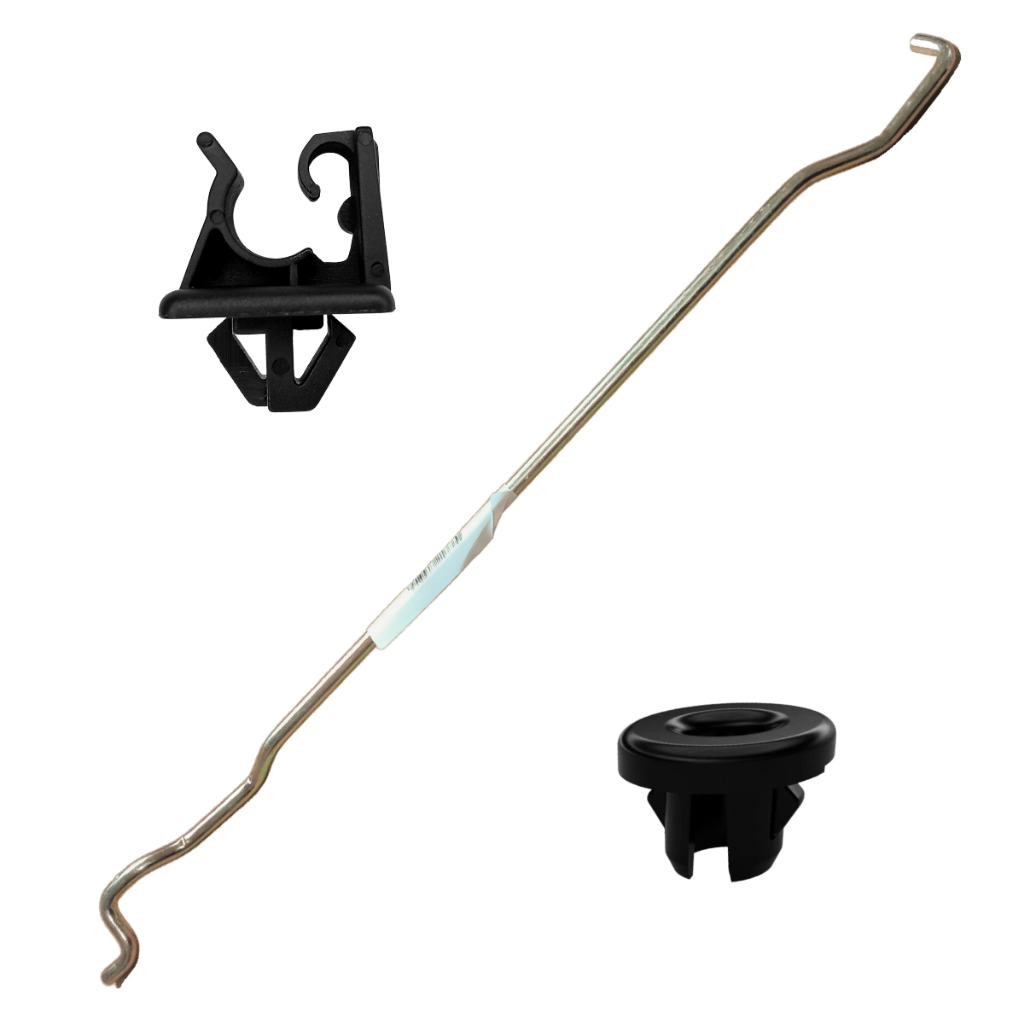 Kit Vareta Haste Com Presilha Capo Para Hyundai Tucson 2004 Até 2009 Todos — imagem 2 de 2