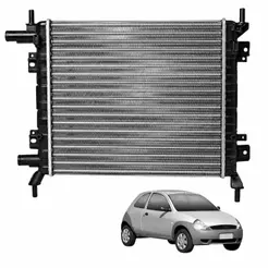 RADIADOR FORD KA 1.0/1.6 8V 2000/2008 SEM AR CONDICIONADO