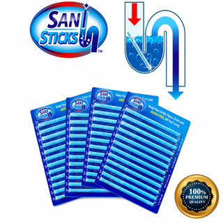 Desentupidor de Limpeza de Ralo Sani Stick Bastões de Drenagem Varas de Limpeza Elimina Odores